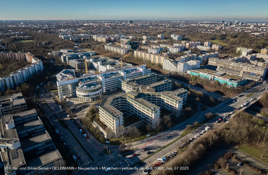 07.01.2023 - Umgebung in Neuperlach